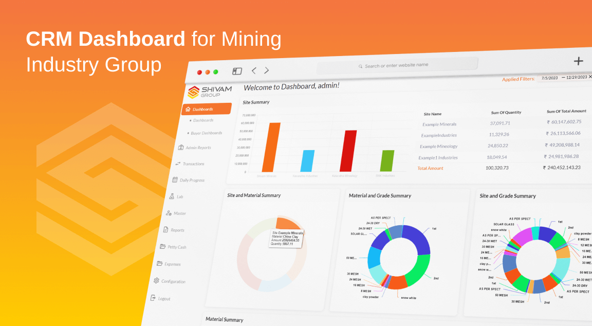 Shivam CRM Dashboard