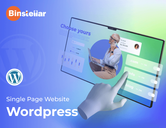 Single Page Website Wordpress