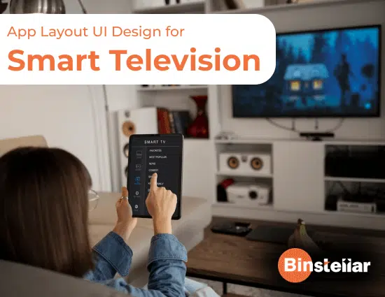App Layout for Smart Television