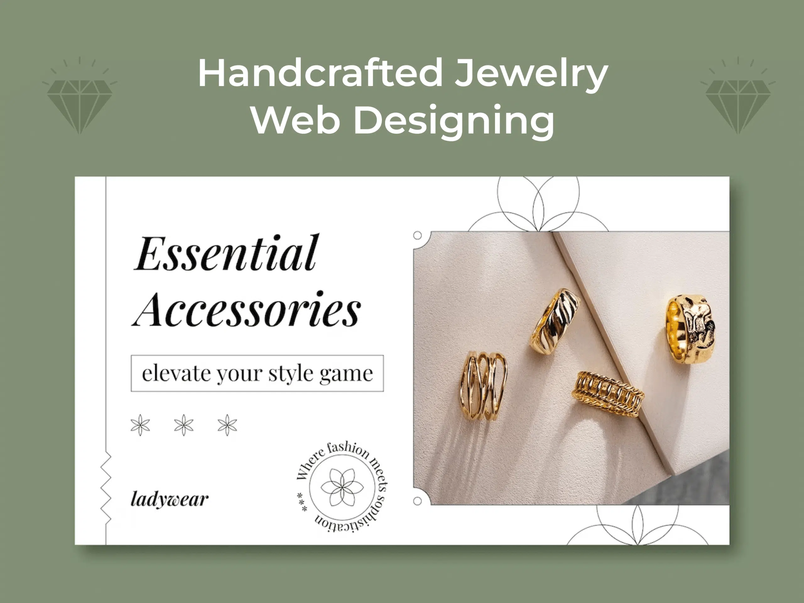 Handcrafted Jewelry Web Designing