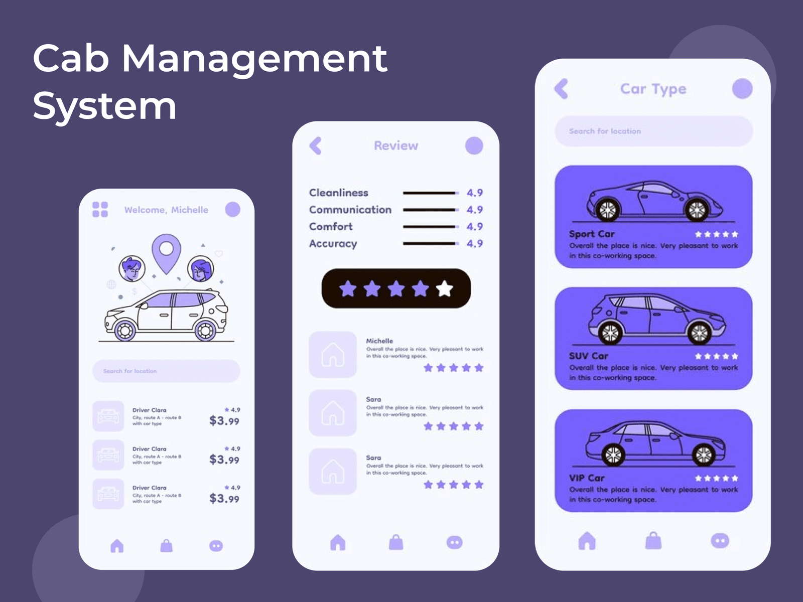 Cab Management System