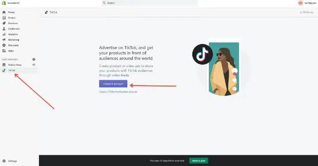 Link TikTok for Business to Your Shopify Store