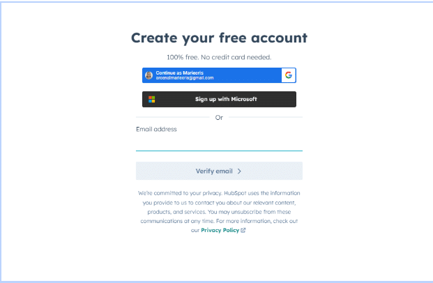 Set-Up-HubSpot-Account