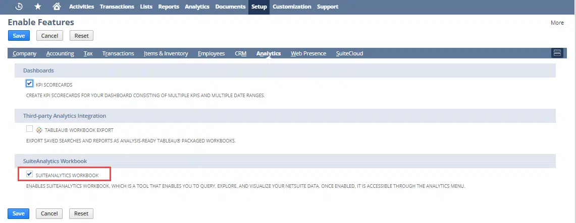 AnalyticEnable