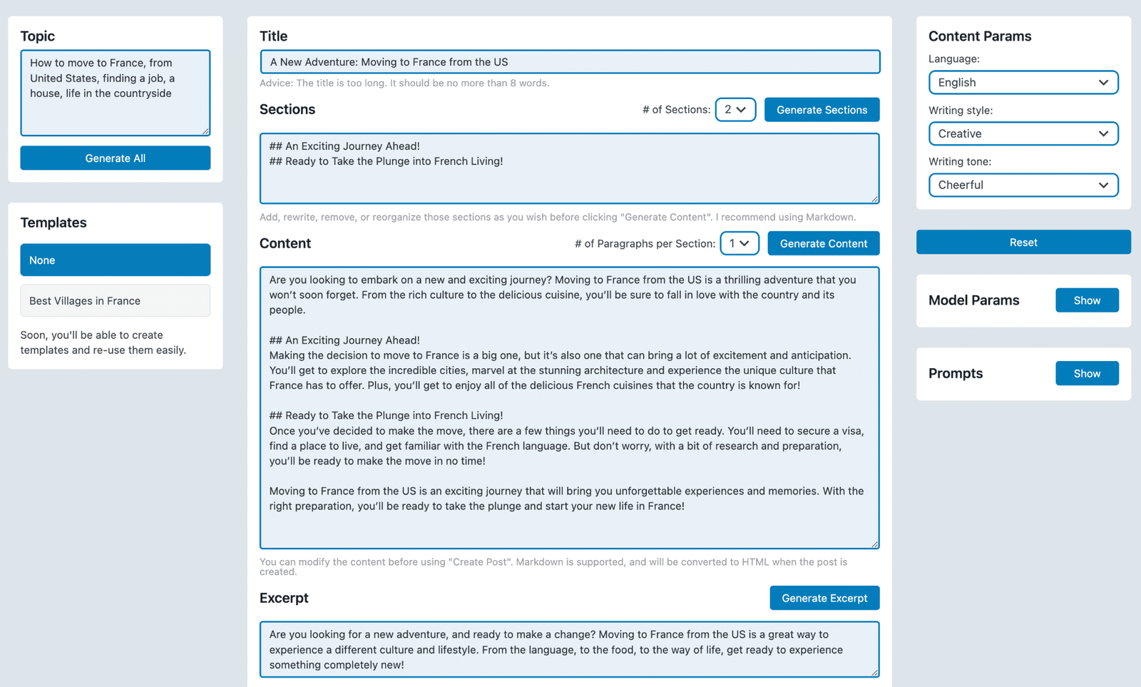 AI Engine: Best for Integrating AI Tools