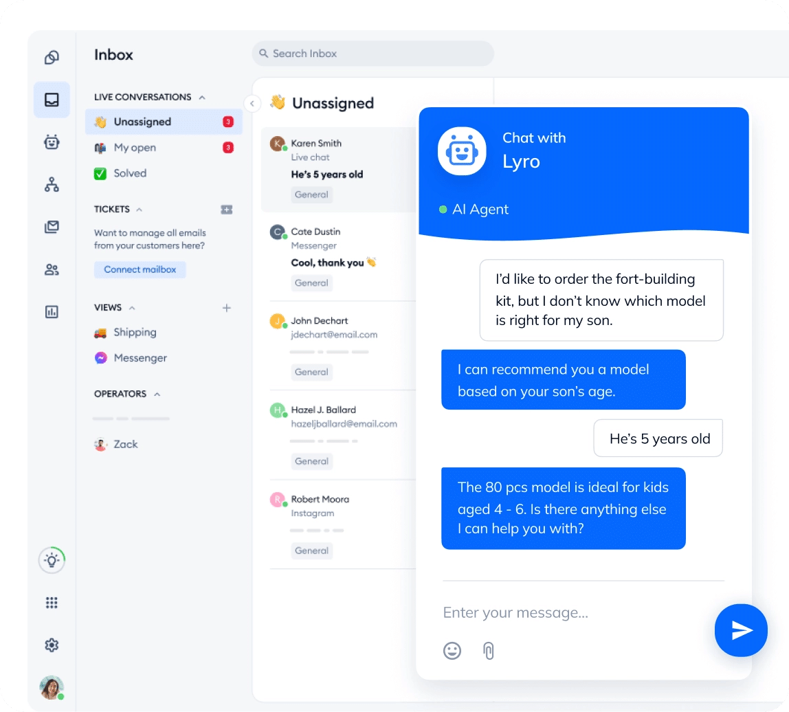 Tidio: Best for Customer Support Functionality