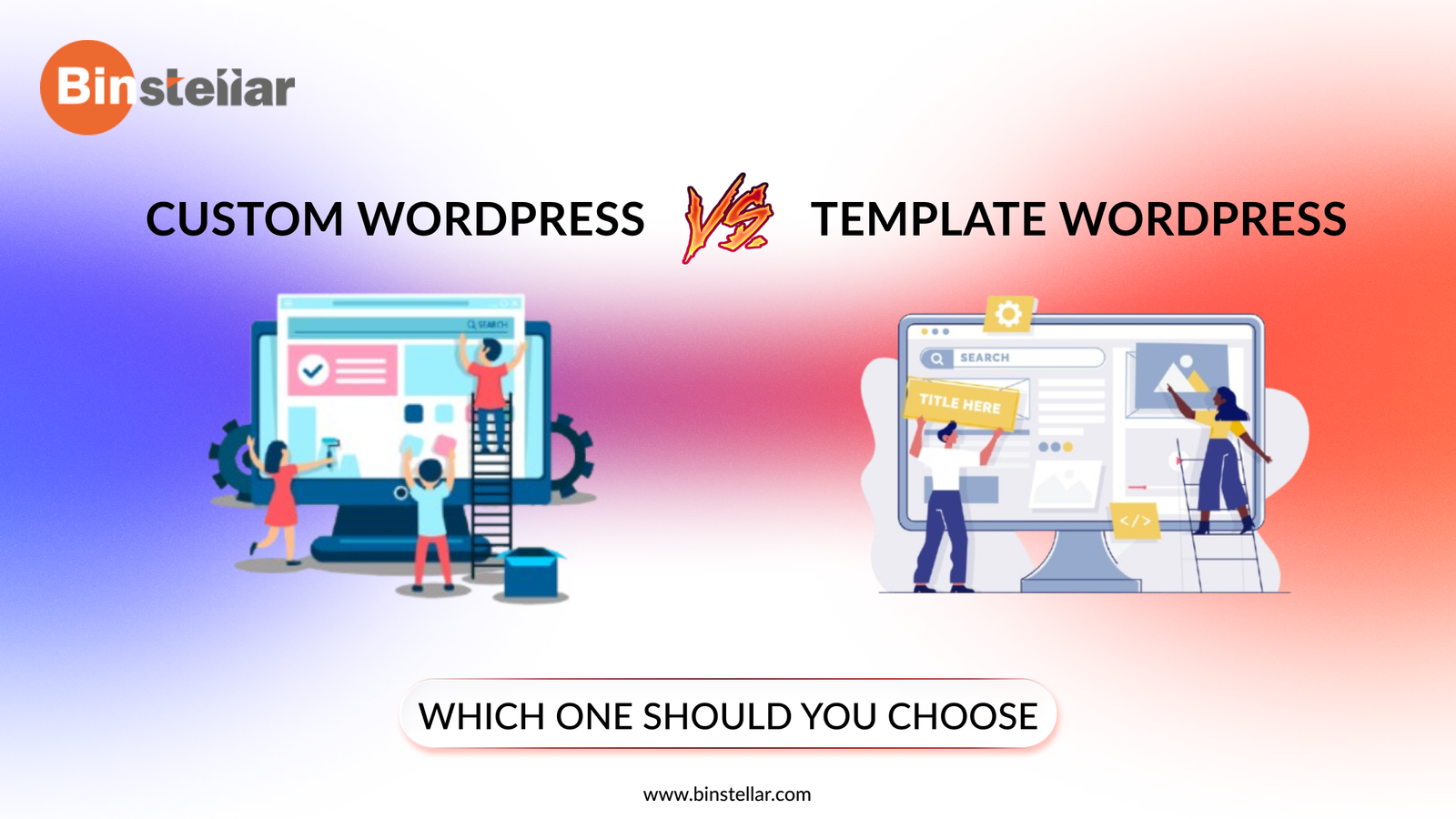 Custom vs Template WordPress Websites